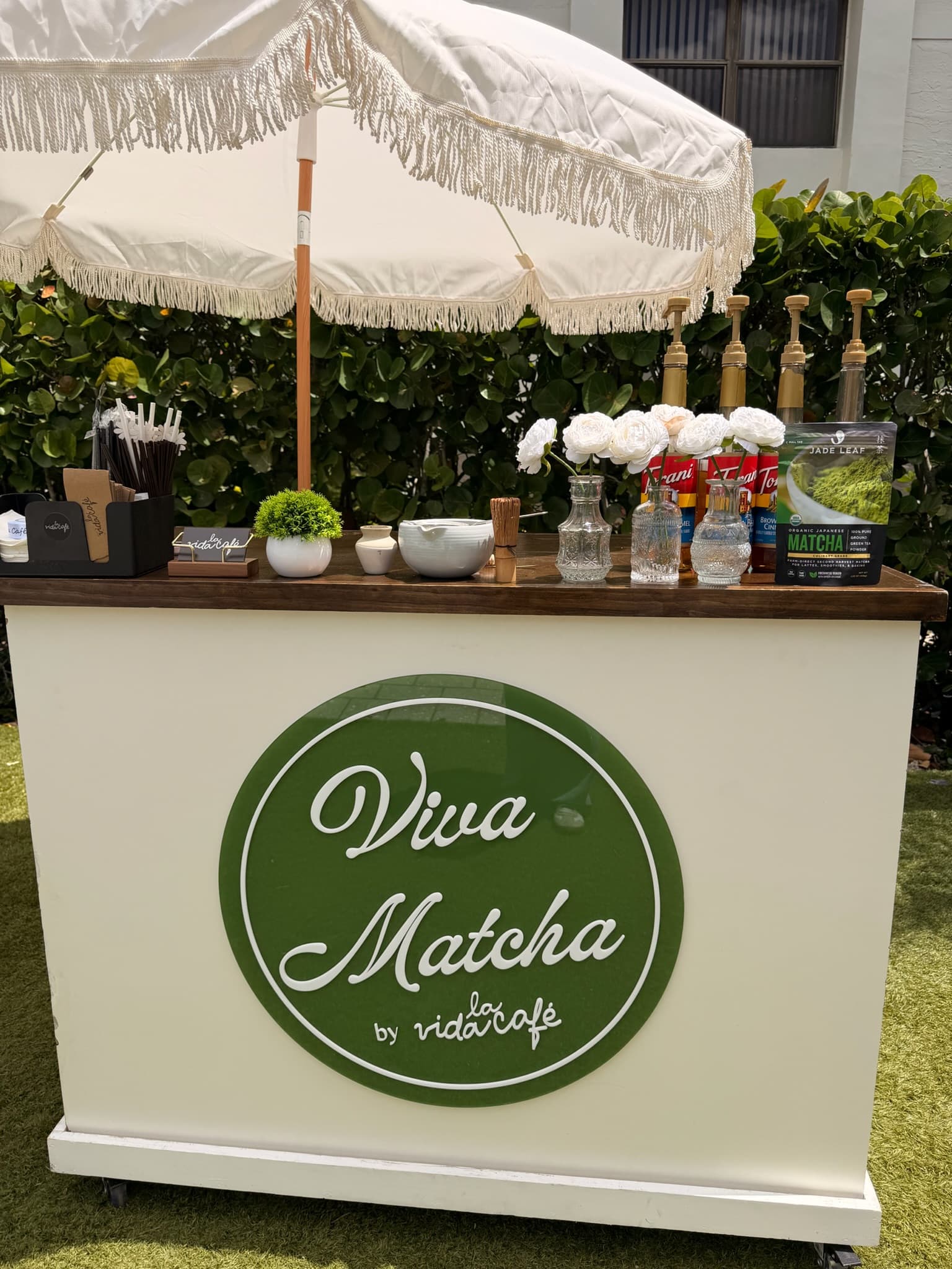 Viva Matcha cart by La Vida Café
